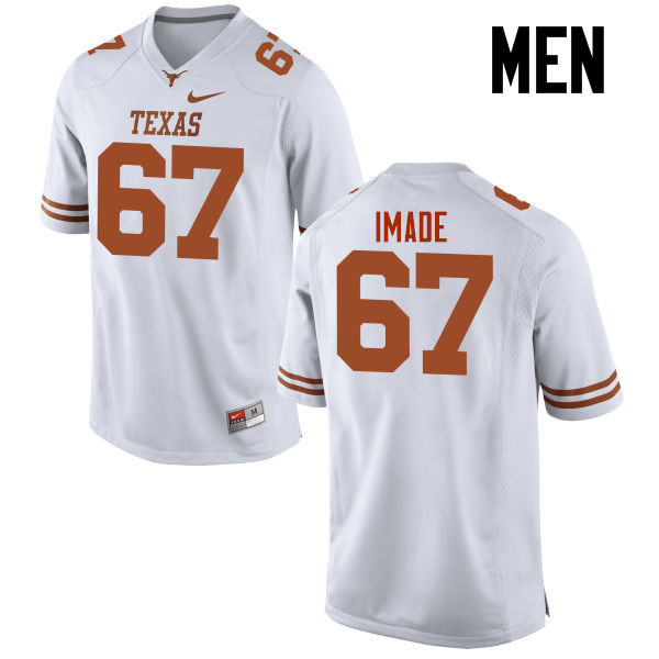 Men #67 Tope Imade Texas Longhorns College Football Jerseys-White